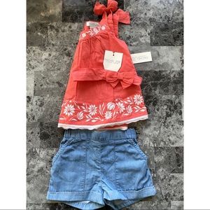 Cute peachy 🍑 summer outfit!